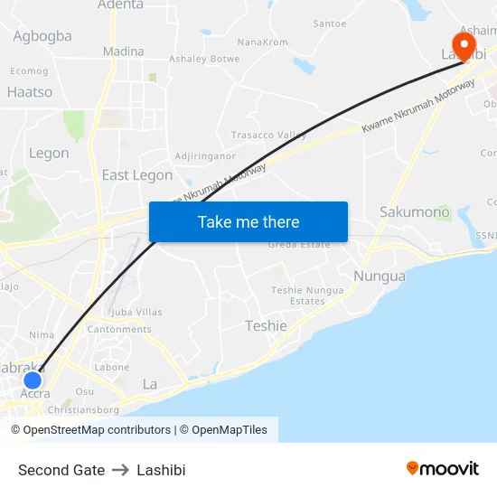 Second Gate to Lashibi map