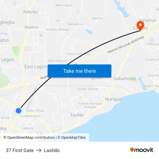 37 First Gate to Lashibi map