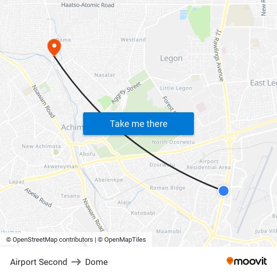 Airport Second to Dome map