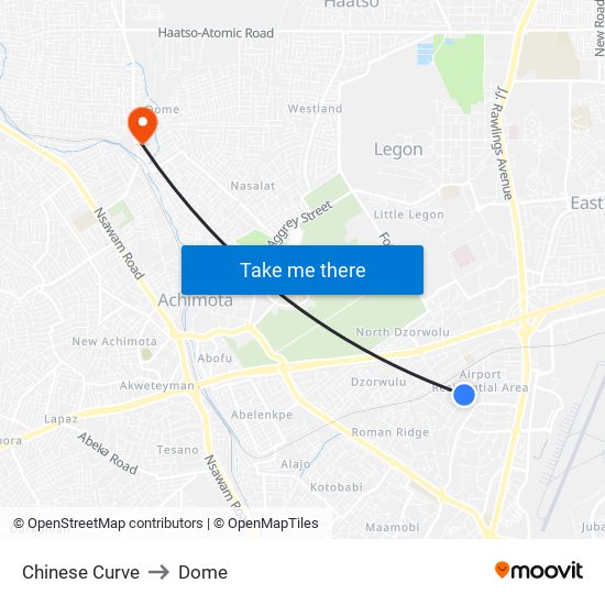 Chinese Curve to Dome map