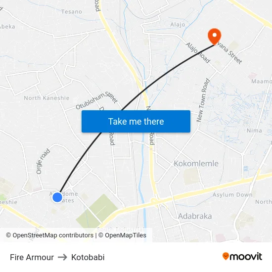 Fire Armour to Kotobabi map