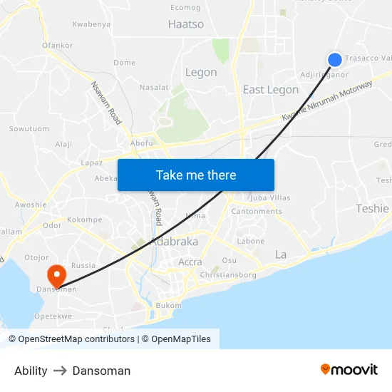 Ability to Dansoman map