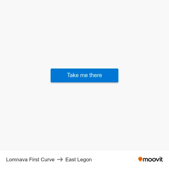 Lomnava First Curve to East Legon map