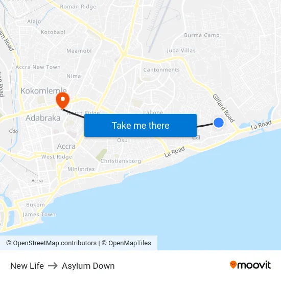 New Life to Asylum Down map