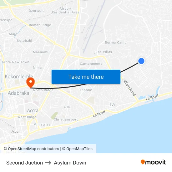 Second Juction to Asylum Down map