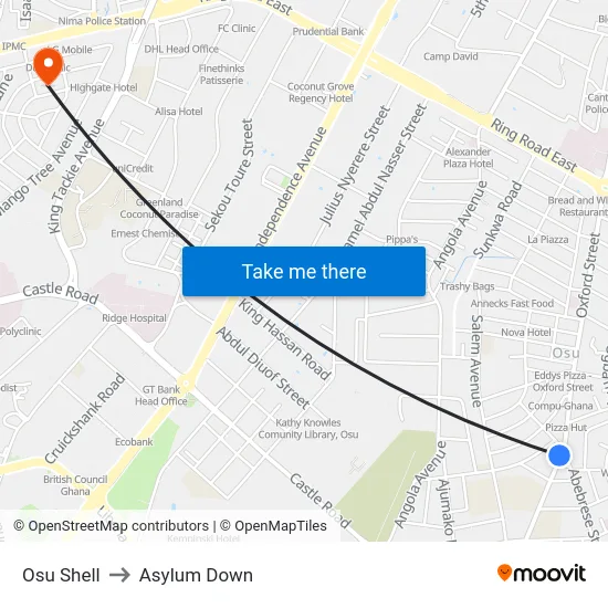 Osu Shell to Asylum Down map
