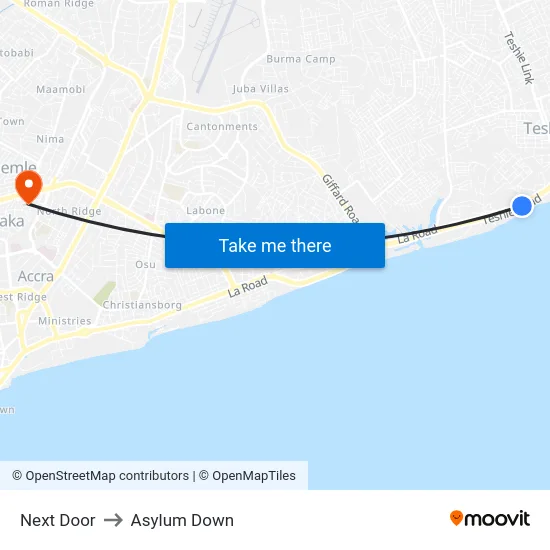 Next Door to Asylum Down map