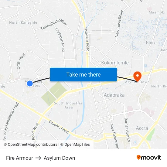 Fire Armour to Asylum Down map