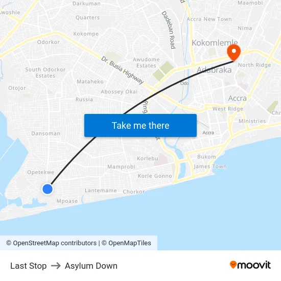 Last Stop to Asylum Down map
