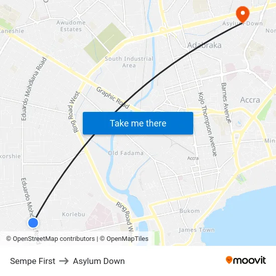Sempe First to Asylum Down map