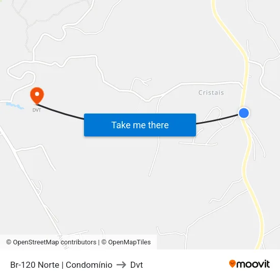 Br-120 Norte | Condomínio to Dvt map