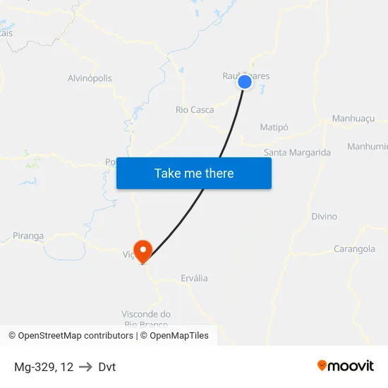 Mg-329, 12 to Dvt map
