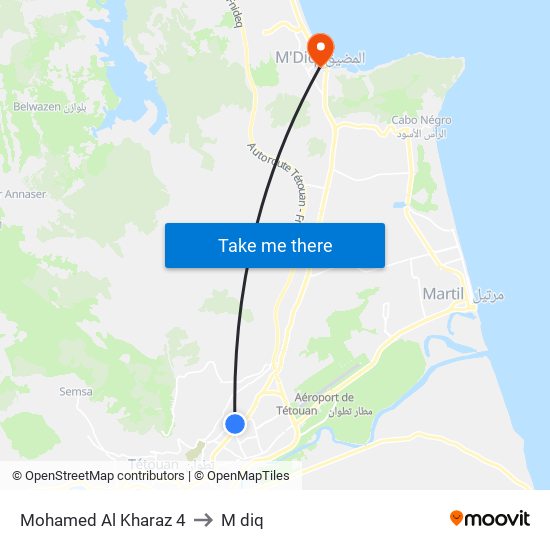 Mohamed Al Kharaz 4 to M diq map