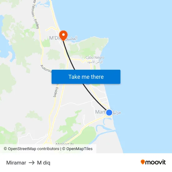 Miramar to M diq map