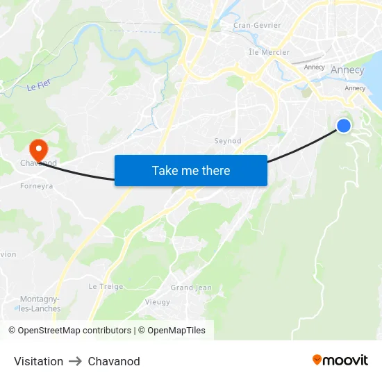 Visitation to Chavanod map