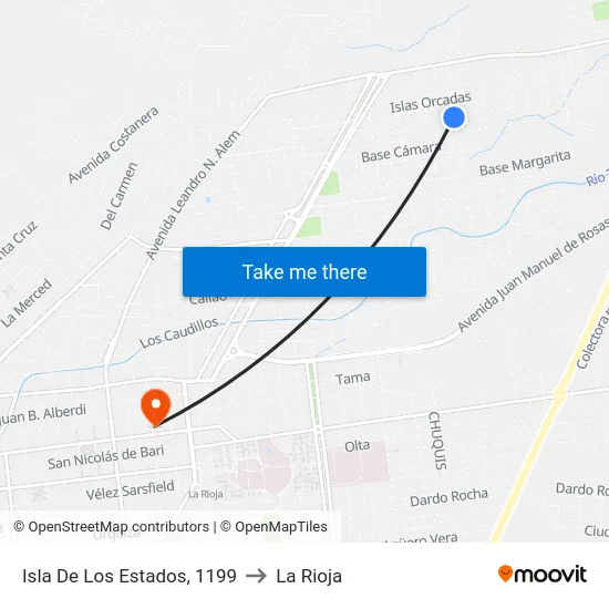 Isla De Los Estados, 1199 to La Rioja map