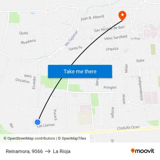 Reinamora, 9066 to La Rioja map