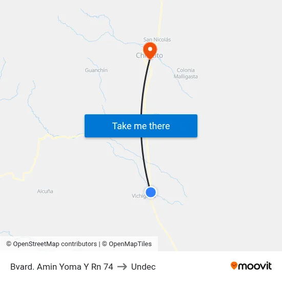 Bvard. Amin Yoma Y Rn 74 to Undec map