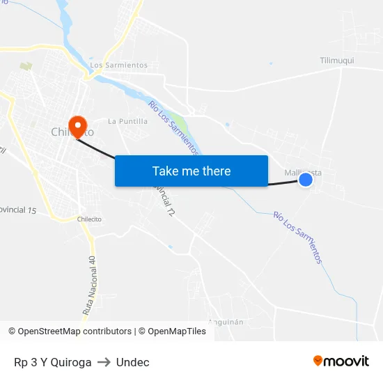 Rp 3 Y Quiroga to Undec map