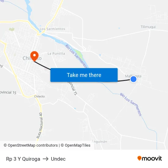 Rp 3 Y Quiroga to Undec map