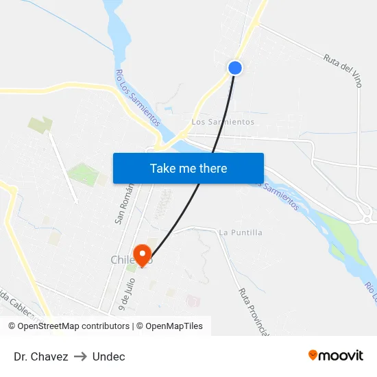 Dr. Chavez to Undec map