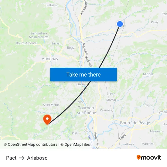 Pact to Arlebosc map