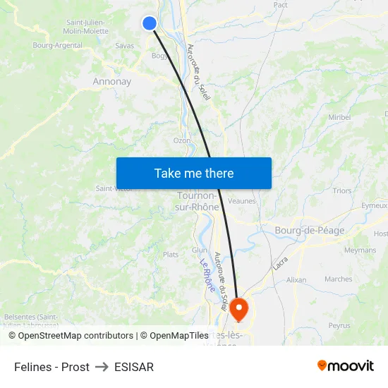 Felines - Prost to ESISAR map