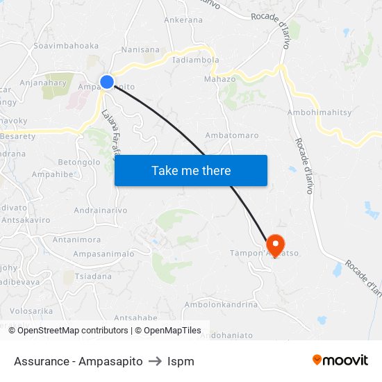 Assurance - Ampasapito to Ispm map