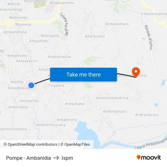 Pompe - Ambanidia to Ispm map