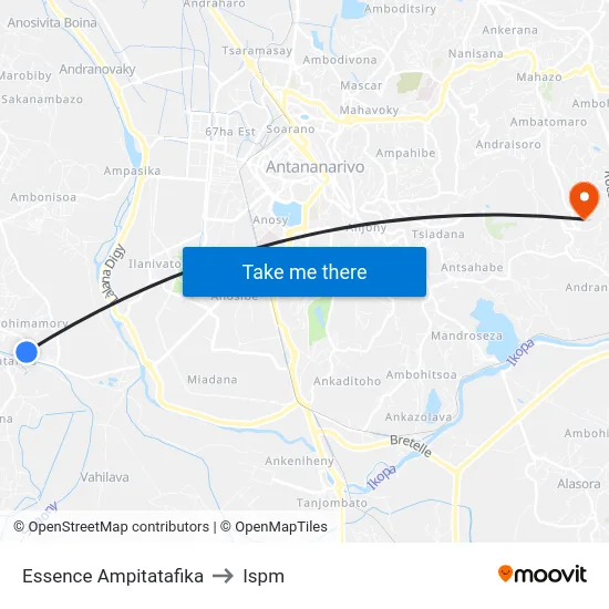 Essence Ampitatafika to Ispm map