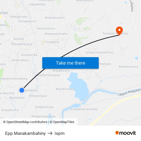 Epp Manakambahiny to Ispm map