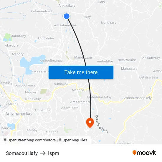 Somacou Ilafy to Ispm map