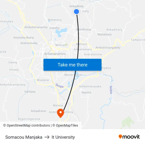 Somacou Manjaka to It University map