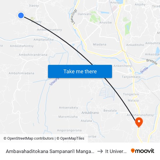 Ambavahaditokana Sampanan'I Mangarivotra to It University map