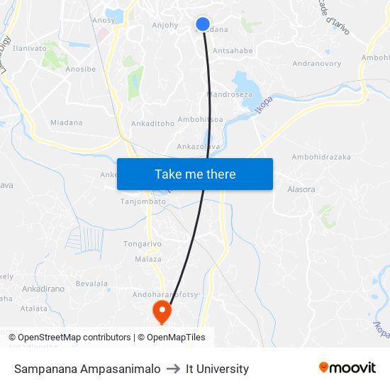 Sampanana Ampasanimalo to It University map