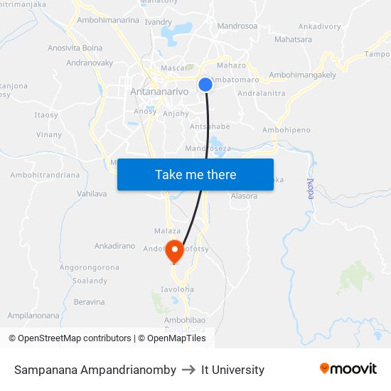 Sampanana Ampandrianomby to It University map