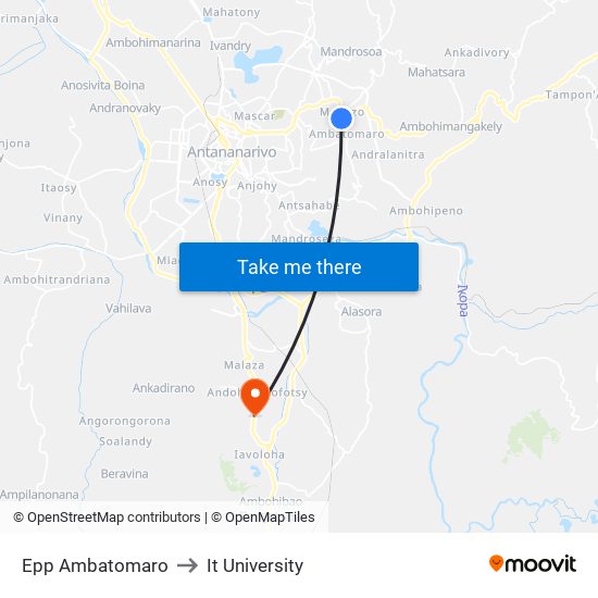 Epp Ambatomaro to It University map