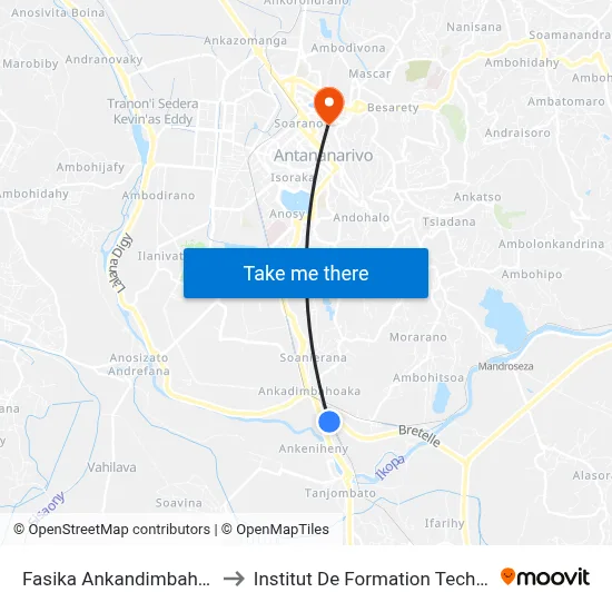 Fasika Ankandimbahoaka to Institut De Formation Technique map
