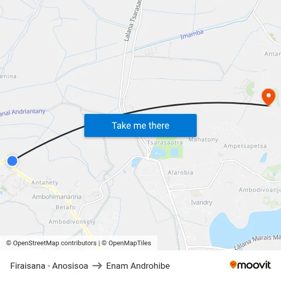 Firaisana - Anosisoa to Enam Androhibe map