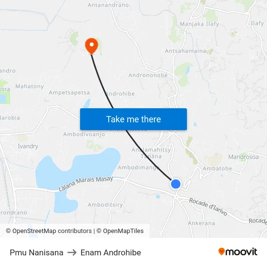 Pmu Nanisana to Enam Androhibe map