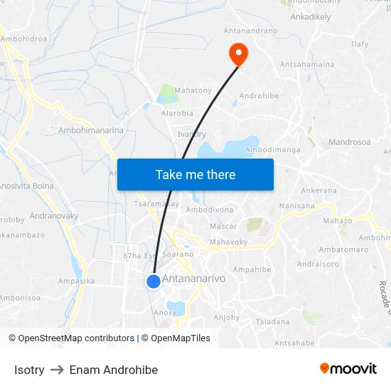 Isotry to Enam Androhibe map