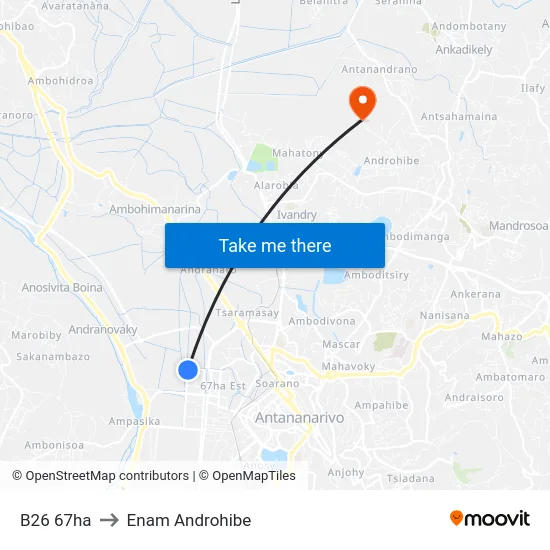 B26 67ha to Enam Androhibe map