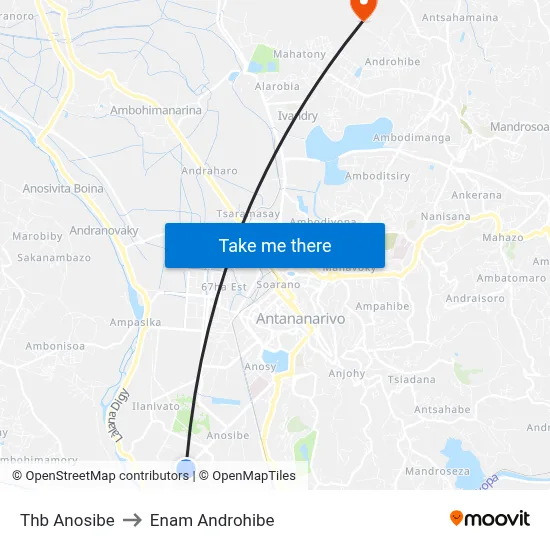 Thb Anosibe to Enam Androhibe map
