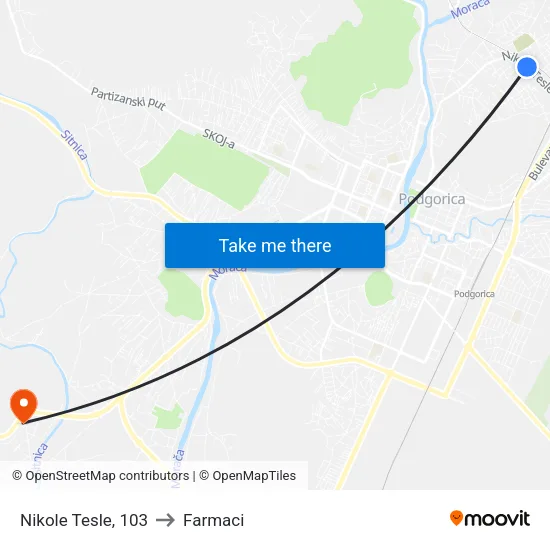 Nikole Tesle, 103 to Farmaci map