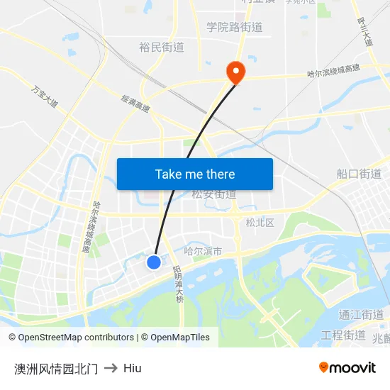 Australian Style Garden North Gate to Hiu map