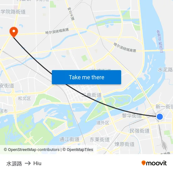 水源路 to Hiu map