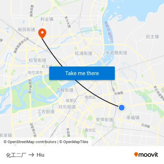 Chemical Plant 2 to Hiu map
