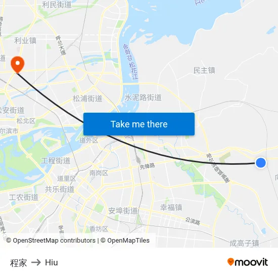 Cheng Family to Hiu map