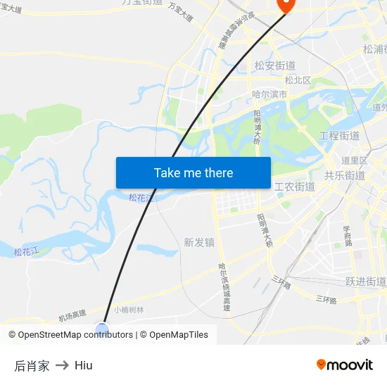 Back Xiao Family to Hiu map