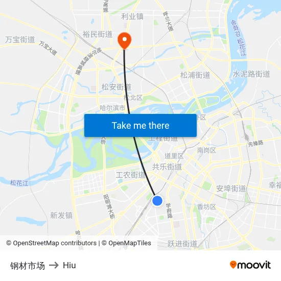 Steel Market to Hiu map